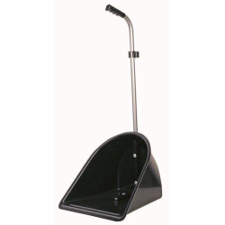 Pá e ancinho para estrume HKM Preto