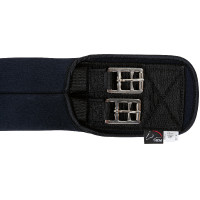 Cilha de softoprene com elástico HKM Preto Cilha de softoprene com elástico HKM Preto