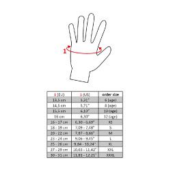 Luvas Profissionais Soft HKM Branco