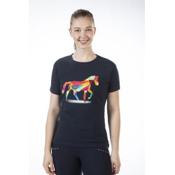 T-shirt Cavalo Colorido HKM T-shirt Cavalo Colorido HKM