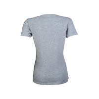 Camiseta Horses deixa Pegadas HKM Cinza claro / mescla Cinzento Camiseta Horses deixa Pegadas HKM Cinza claro / mescla Cinzento