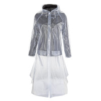 Capa de chuva transparente com abertura nas costas HKM Cor indicativa Capa de chuva transparente com abertura nas costas HKM Cor indicativa
