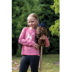 Boné anti-moscas Hobby Horsing HKM Azul escuro