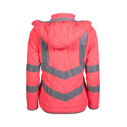 Casaco feminino Reflective HKM Rosa néon