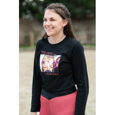 Polo de mangas compridas Ruby Fun HKM Polo de mangas compridas Ruby Fun HKM
