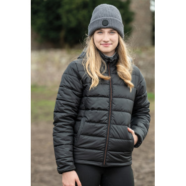 Casaco acolchoado HKM Ruby Preto