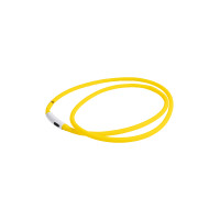 Colar luminoso para cavalos LED HKM Amarelo