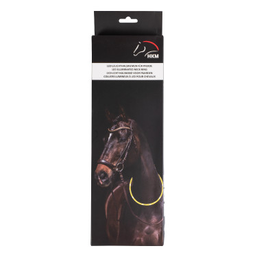 Colar luminoso para cavalos LED HKM Colar luminoso para cavalos LED HKM