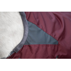 Cobertura highneck HKM Yukon 600D forrada com lã polar Cobertura highneck HKM Yukon 600D forrada com lã polar