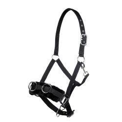 Caveção de nylon acolchoado HKM Caveção de nylon acolchoado HKM