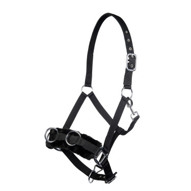Caveção de nylon acolchoado HKM Caveção de nylon acolchoado HKM