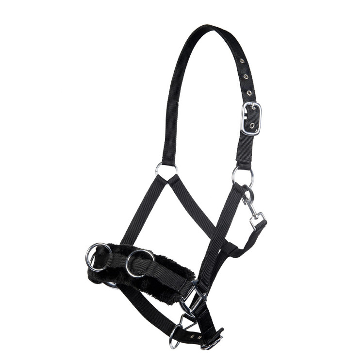 Caveção de nylon acolchoado HKM Caveção de nylon acolchoado HKM