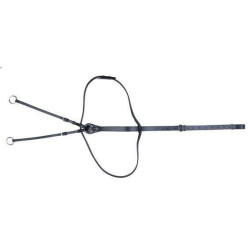 Martingale HKM de couro Preto