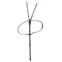 Martingale HKM de couro Preto Martingale HKM de couro Preto