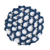 Redinha com pedras brilhantes HKM Azul escuro Redinha com pedras brilhantes HKM Azul escuro