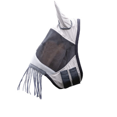 Máscara anti-moscas com franjas HKM Máscara anti-moscas com franjas HKM