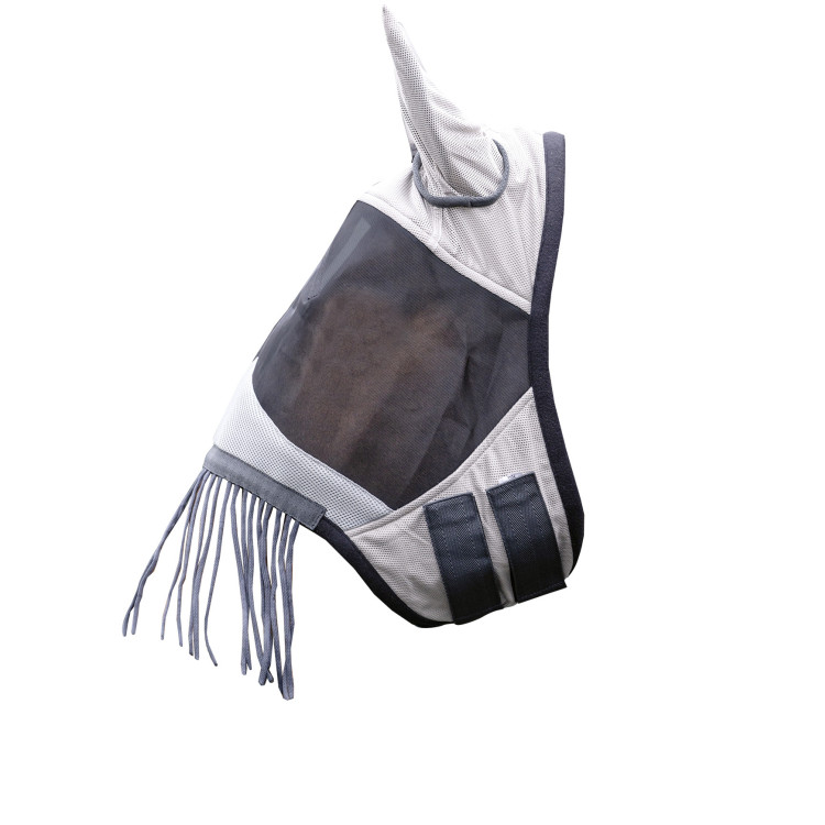 Máscara anti-moscas com franjas HKM Máscara anti-moscas com franjas HKM