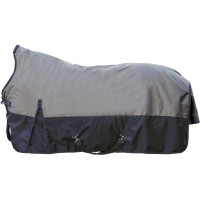 Cobertura highneck HKM Edmonton 1680D 300g Cinza / preto Cinzento Cobertura highneck HKM Edmonton 1680D 300g Cinza / preto Cinzento