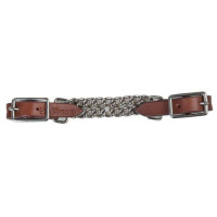 Gourmette dupla HKM Castanho escuro Gourmette dupla HKM Castanho escuro