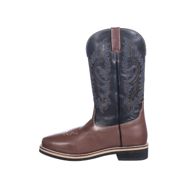Botas western Softy cow HKM Castanho