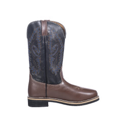 Botas western Softy cow HKM Castanho