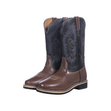 Botas western Softy cow HKM Castanho