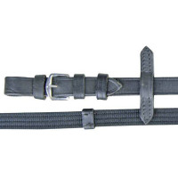 Rendas HKM em couro Preto