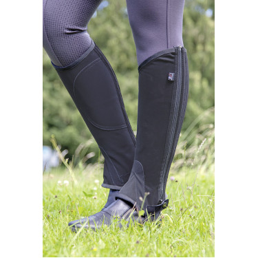 Mini Chaps em nubuck HKM Mini Chaps em nubuck HKM