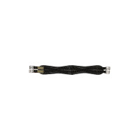 Cinta em PVC pespontada elástica HKM Preto Cinta em PVC pespontada elástica HKM Preto
