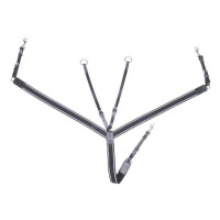 Peitoral HKM Economic com elástico Preto