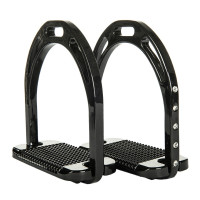 Estribos Glitter 1 par HKM Prata Estribos Glitter 1 par HKM Prata