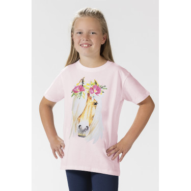T-shirt infantil Flower Horse HKM T-shirt infantil Flower Horse HKM