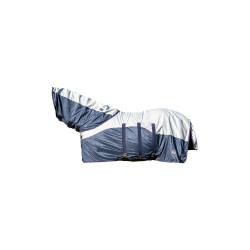 Capa anti-moscas Rain com gola e cobertura HKM Capa anti-moscas Rain com gola e cobertura HKM