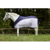 Fliegen-/Abschwitzdecke Monaco Style HKM Branco / marinho Fliegen-/Abschwitzdecke Monaco Style HKM Branco / marinho