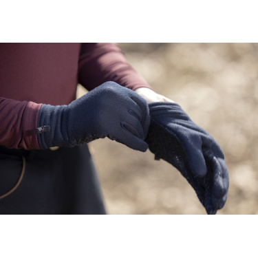 Luvas Polar acolchoadas em lã polar HKM Luvas Polar acolchoadas em lã polar HKM