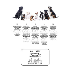 Cama para cão Anam Cara oval HKM Cama para cão Anam Cara oval HKM