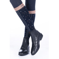Meias Minimal HKM Azul-marinho / camelo Meias Minimal HKM Azul-marinho / camelo
