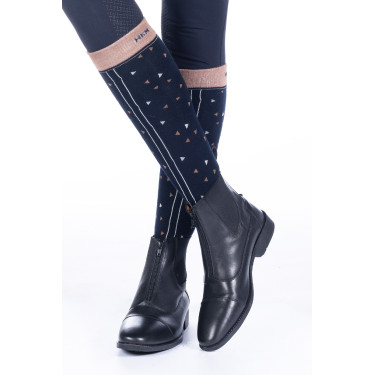 Meias Minimal HKM Azul-marinho / camelo Meias Minimal HKM Azul-marinho / camelo