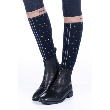 Meias Minimal HKM Azul-marinho / camelo Meias Minimal HKM Azul-marinho / camelo