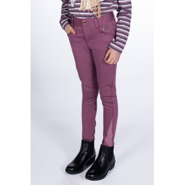 Calça Alva com fundo integral em silicone HKM Calça Alva com fundo integral em silicone HKM