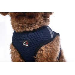 Arnês para cão Buddy Soft HKM Azul escuro Arnês para cão Buddy Soft HKM Azul escuro
