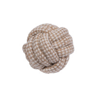 Brinquedo para cão Buddy Knot Ball HKM Natural Castanho