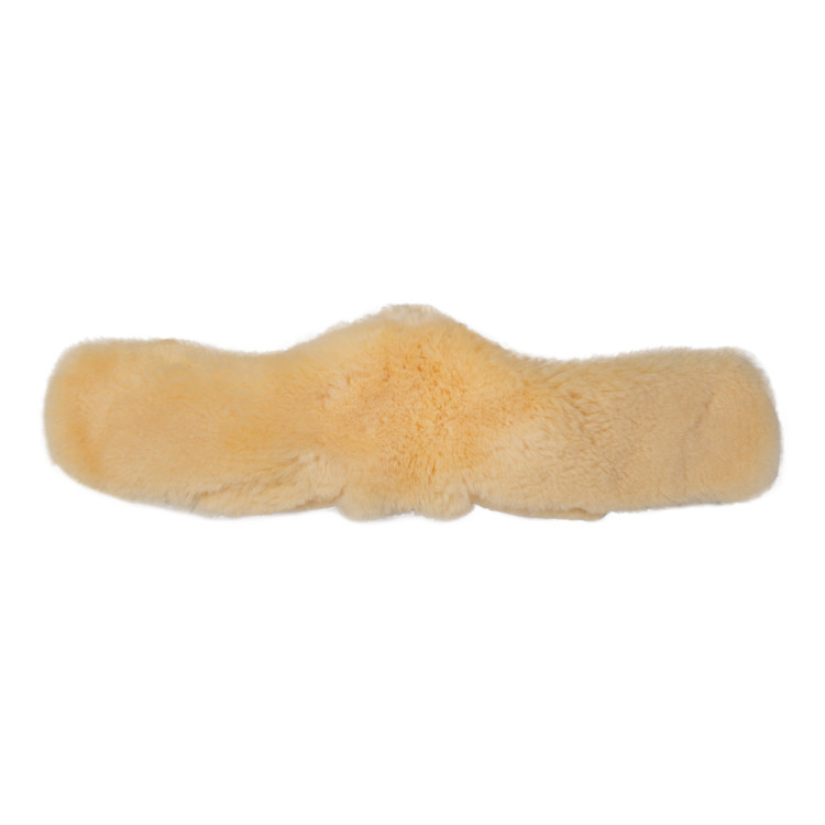 Protetor de cilha Premium em lã de carneiro HKM Protetor de cilha Premium em lã de carneiro HKM