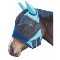 Máscara anti-moscas Lissabon Style HKM Azul água Máscara anti-moscas Lissabon Style HKM Azul água