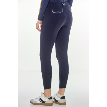 Calça polar de equitação Harcour Jaipur Marinho Calça polar de equitação Harcour Jaipur Marinho
