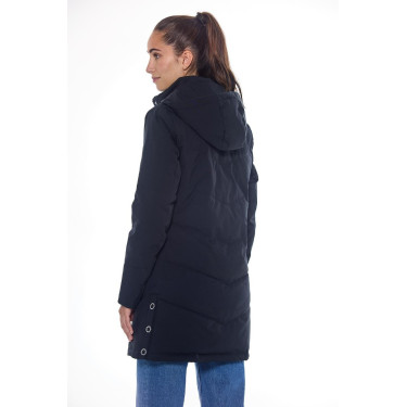 Parka longa Harcour Pich feminina Preto
