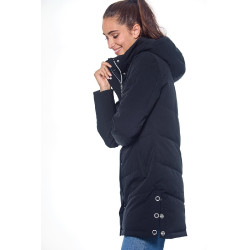 Parka longa Harcour Pich feminina Preto