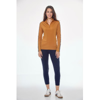 Polo Harcour Pistach mulher Amarelo Dourado