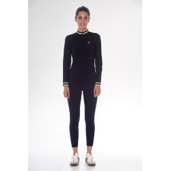 Polo Técnico Harcour Alpha feminino Preto Polo Técnico Harcour Alpha feminino Preto
