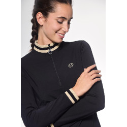 Polo Técnico Harcour Alpha feminino Preto Polo Técnico Harcour Alpha feminino Preto